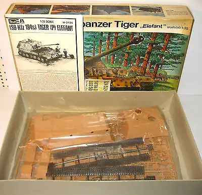 REVELL H-2105 Jagdpanzer Panzer Tiger Elefant Plastik Modellbausatz 1:35 (F3)