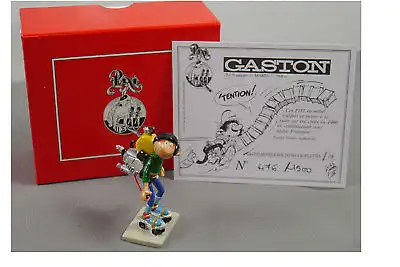 GASTON LAGAFFE  4706 Rollschuhe mit Motor Metall  Figur PIXI  a roulettes ( L )