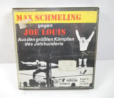 MAX SCHMELING gegen JOE LOUIS Super 8 s/w ca.50m PICCOLO FILM (K14)