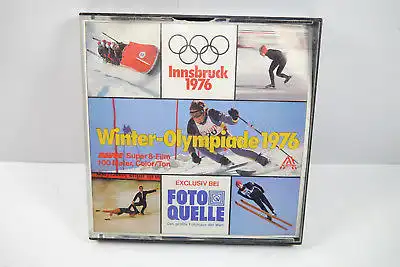 WINTER OLYMPIADE 1976 Innsbruck Super 8 Film Color / Ton Revue (K58)