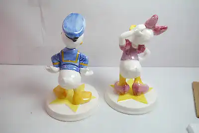 Donald und Daisy Walt  Disney Schmid Porzelan Keramik Figur OVP ca. 17cm (K4)*
