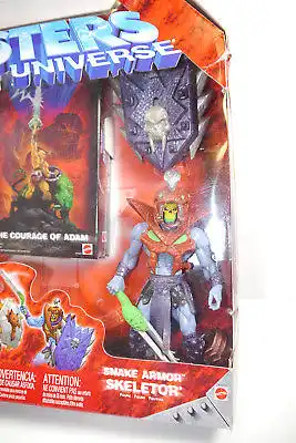 MASTERS OF THE UNIVERSE Wolf Armor He-Man & Snake Skeletor Set MATTEL Neu (L)