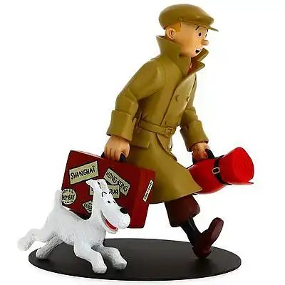 TIM & STRUPPI Tintin Heimkehr retour aux sour Figur MOULINSART Limitiert NEU (L)