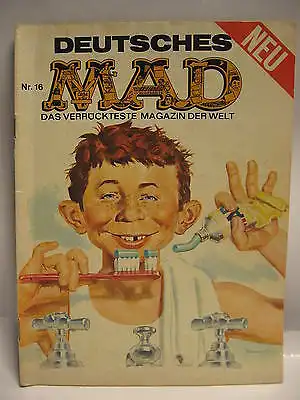 Deutsches   MAD   Nr . 16    Comic  das verrückteste Magazin der Welt   ( L )