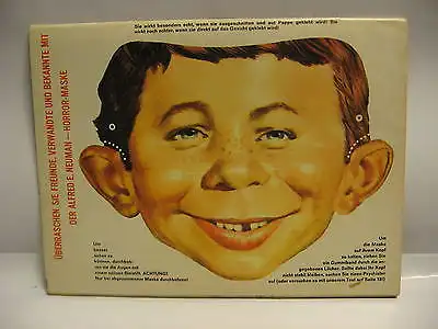 Deutsches   MAD   Nr. 8  / Comic Magazin  /  mit Alfred E. Neuman  Maske  ( L )