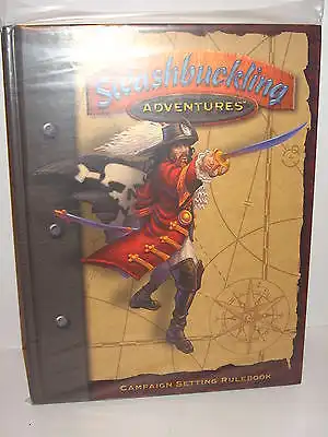 SWASHBUCKLING ADVENTURES Campaign Setting Rules Rollenspiel Buch (WR01)