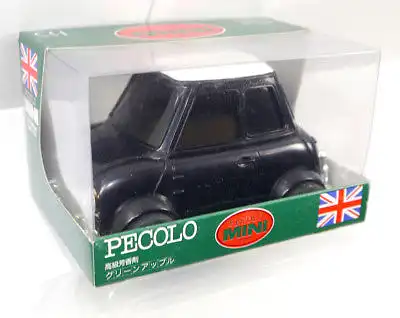 PECOLO MINI Cooper schwarz black Auto Parfümflasche (ohne Inhalt) mit OVP (K52)