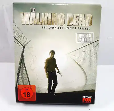 THE WALKING DEAD Komplette Staffel 3 UNCUT & EXTENDED Treewalker Blu-ray (F22)