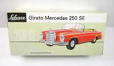 SCHUCO 4000 Girato Mercedes Cabrio 250 SE grau Auto Replica m.OVP (K39)