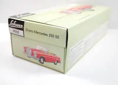 SCHUCO 4000 Girato Mercedes Cabrio 250 SE grau Auto Replica m.OVP (K39)