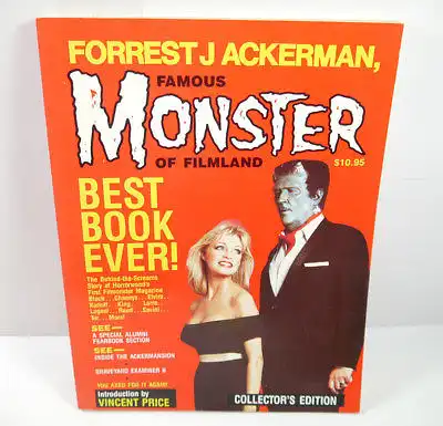 FAMOUS MONSTER OF FILMLAND Collector's Edition Buch SC Ackerman englisch (B3)