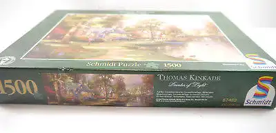 Schmidt Puzzle 57452 Thomas Kinkade - Am See 1500 Teile KOMPLETT #D (MF8)