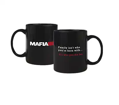 MAFIA III 3 - Tasse Kaffeebecher Mug mit Logo 2K GAYA Neu (L)