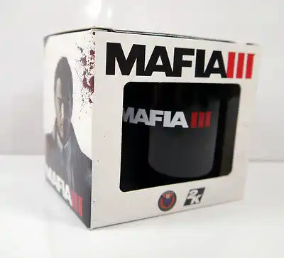 MAFIA III 3 - Tasse Kaffeebecher Mug mit Logo 2K GAYA Neu (L)