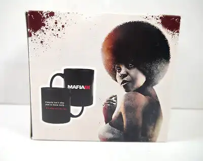 MAFIA III 3 - Tasse Kaffeebecher Mug mit Logo 2K GAYA Neu (L)