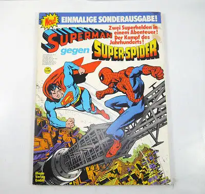 SUPERMAN gegen SUPER SPIDER-MAN Comic Sonderausgabe SC EHAPA (WR9)