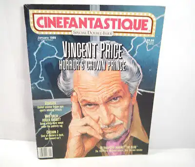 CINEFANTASTIQUE Vol. 19 Nr. 1 & 2 Film Magazin Zeitschrift VINCENT PRICE (WR7)