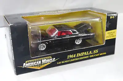 AMERICAN MUSCLE 1964 Impala SS TOY COMPANY 2001 Modellauto ERTL 1:43 (K49a)
