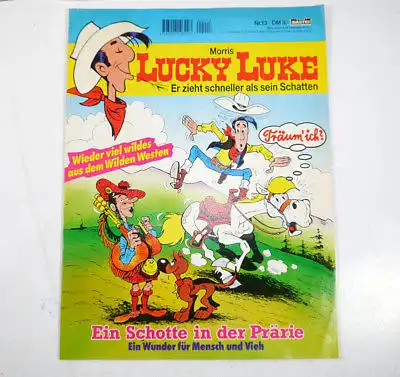 LUCKY LUKE Nr. 13 - Ein Schotte in der Prärie Comic Heft BASTEI Morris (WR1)