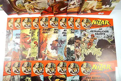 NIZAR Der Tiger-Boy - Heft 1 - 25 Comic KOMPLETT Hethke (WR9)