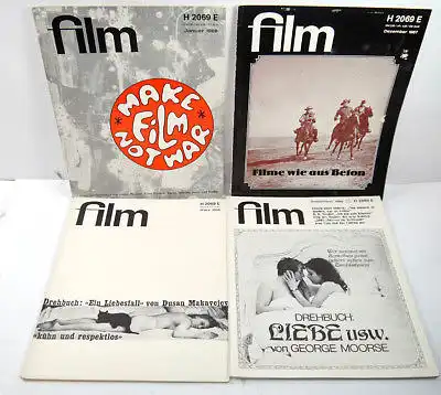 FILM 7 Hefte Jahrgang 1967 1968 1969 1988 Zeitschrift Magazin BRUNO SCHMIDT *MF4