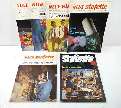NEUE STAFETTE Heft 2 5 6 7 8 12 / 1965 1966 Zeitschrift Sebaldus Verlag (MF4)