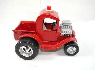 BUDDY L Hot Rod Feuerwehr fire department Metall Modellauto ca.15cm (K7)