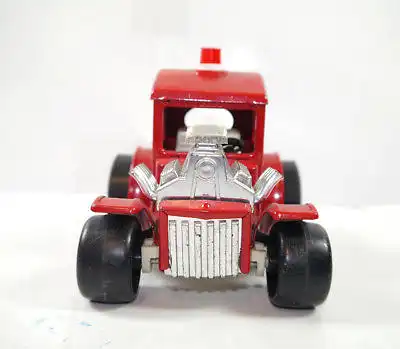 BUDDY L Hot Rod Feuerwehr fire department Metall Modellauto ca.15cm (K7)