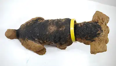 ORIGINAL R - Wackeldackel Wackelhund Wackekopf Hund Western Germany ca.18cm (K8)