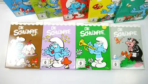 DIE SCHLÜMPFE Smurfs - Staffel 1 2 3 4 5 6 7 8 9 DVD Komplette Serie SONY (WR4)