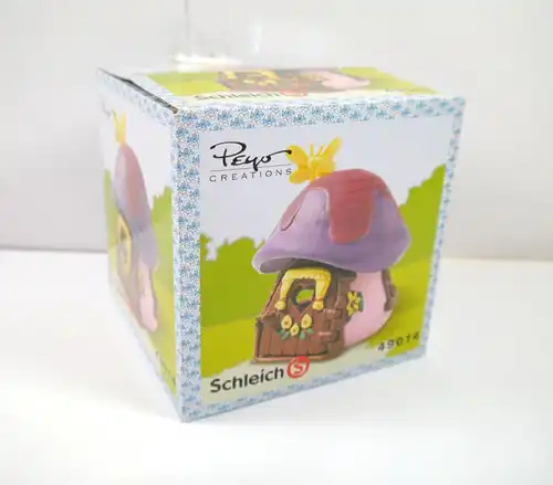 SCHLÜMPFE Smurfs - 49014 Schlumpfine Schlumpfhaus Pilz Haus SCHLEICH m.OVP (K18)