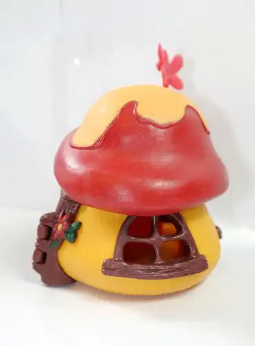 SCHLÜMPFE Smurfs - 49011 Schlumpfhaus Pilz Haus rot orange SCHLEICH m. OVP (K18)