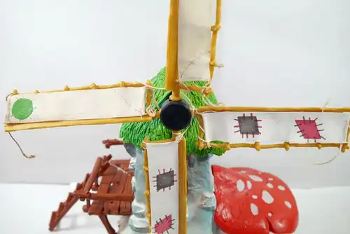 SCHLÜMPFE Smurfs Windmühle windmill Spielset SCHLEICH ca.38cm ALTE VERSION (F17*