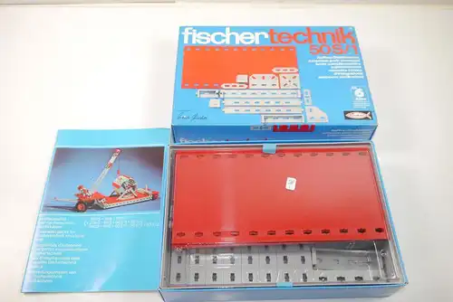 FISCHERTECHNIK 50S/1 Aufbau- Statikkasten  Ergänzungs Box 2301601  Neu  (MF15)