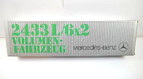 NZG 336 Mercedes-Benz 2433 L/6x2 Volumen LKW Modellauto 1:43 mit OVP (F21)