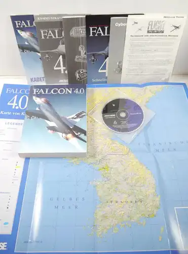 FALCON 4.0 Spiel CD-Rom MICRO PROSE komplett auf Deutsch Flugsimulator (K13)