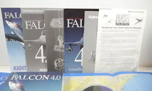FALCON 4.0 Spiel CD-Rom MICRO PROSE komplett auf Deutsch Flugsimulator (K13)