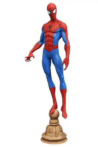 Marvel THE AMAZING SPIDER-MAN Figur PVC Diorama GALLERY Diamond Select Neu (L)