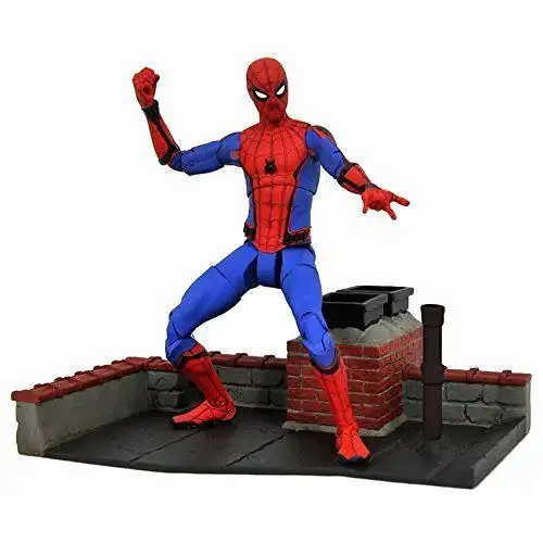 MARVEL SELECT Spider-Man Homecoming Actionfigur DIAMOND SELECT TOYS Neu (L)