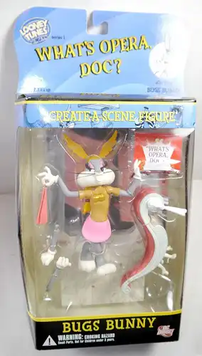 LOONEY TUNES What's Opera Doc  Bugs Bunny & Elmer Fudd Actionfigur DC DIRECT *L