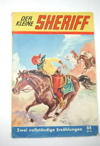 DER KLEINE SHERIFF Der rote Reiher / Der weiße Orkan Comic Heft (MF13)