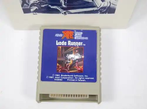 ATARI XW / XL - LODE RUNNER Spiel game mit Anleitung RX8082 (K3)