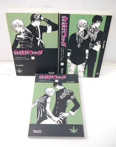 LAWFUL DRUG Band 1 2 3 Manga KOMPLETT Clamp CARLSEN COMICS (MF16)