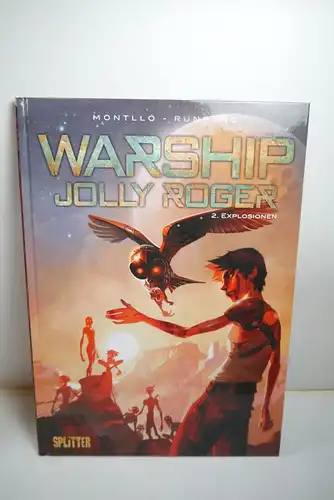 Warship Jolly Roger  Band 1 + 2  Splitter  Hardcover  Zustand : 1+  (L)