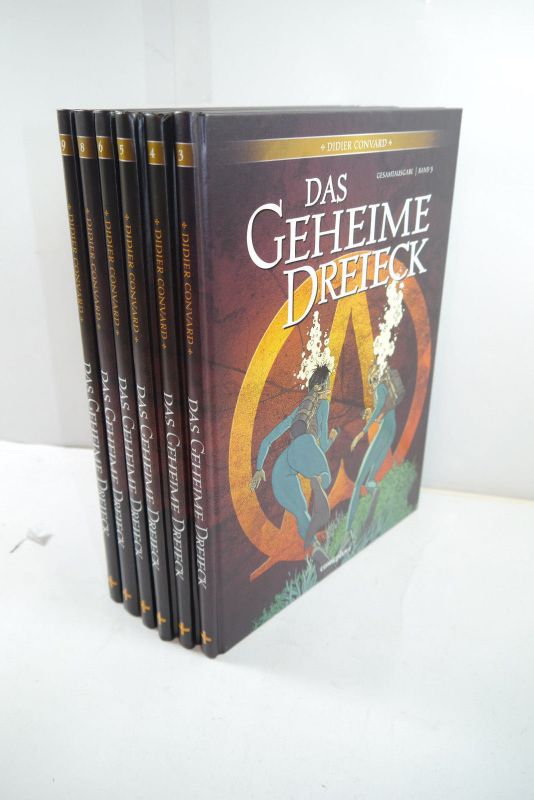 Comics Das Geheime Dreieck Gesamtausgabe 1 Bis 9 Comicplus Cotrans Re