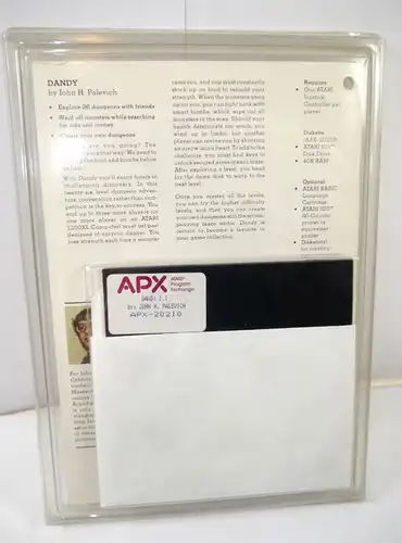 ATARI 810 - DANDY by John H. Pavelich Spiel Diskette (K46)
