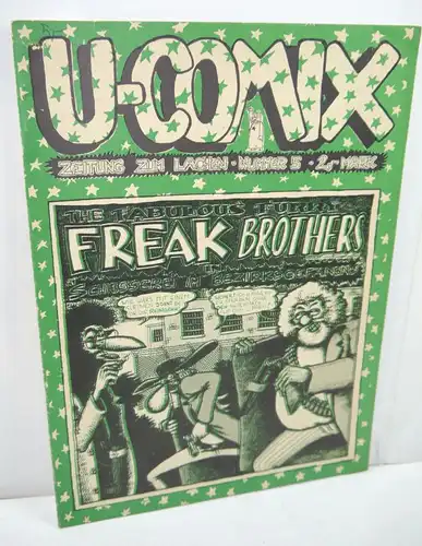 U-COMIX Zeitung zum lachen Heft 5  Freak Brothers Comic SC VOLKSVERLAG (B2)