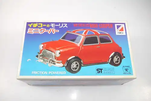 Ichiko Morris Mini Cooper Friction Powered ca . 20cm Z : sehr gut  (F12)
