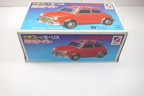 Ichiko Morris Mini Cooper Friction Powered ca . 20cm Z : sehr gut  (F12)