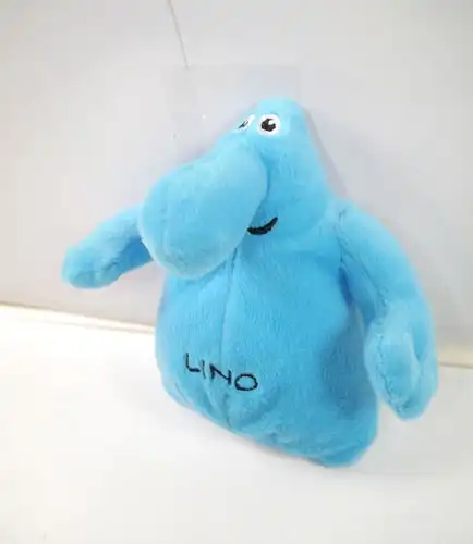 LINOLA Hautpflege - Lino Stofftier plush Werbefigur Maskottchen (F27)#J